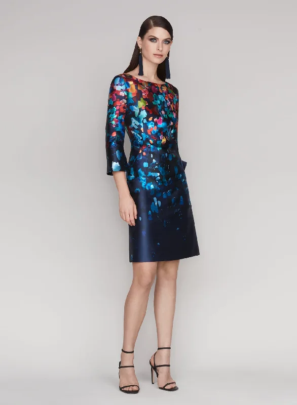 Dress with 3/4 Sleeves