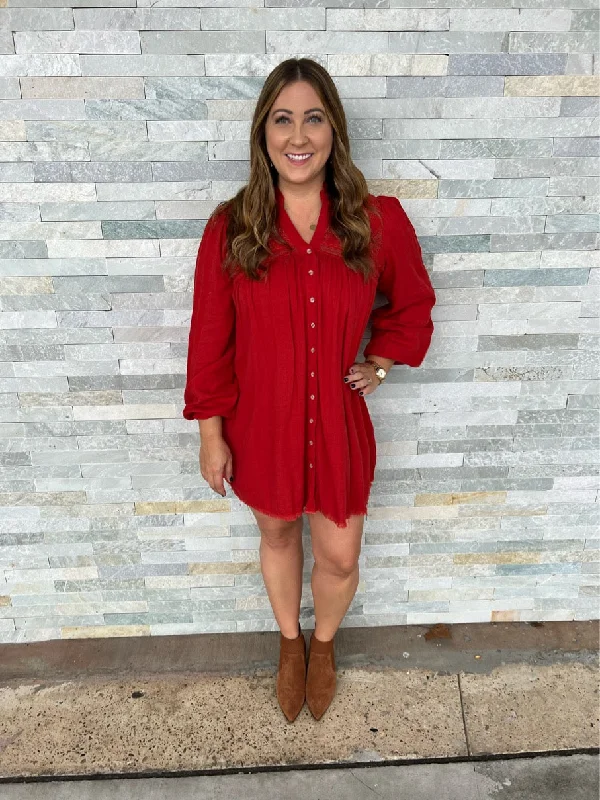 - Happier Than Ever Brick Dress