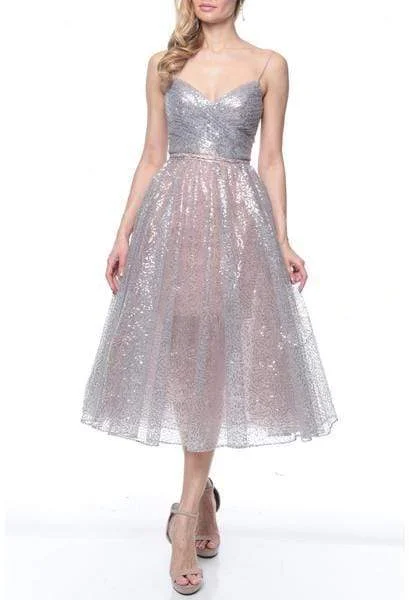 Terani Couture 1922C0049 - Ruched Cocktail Dress