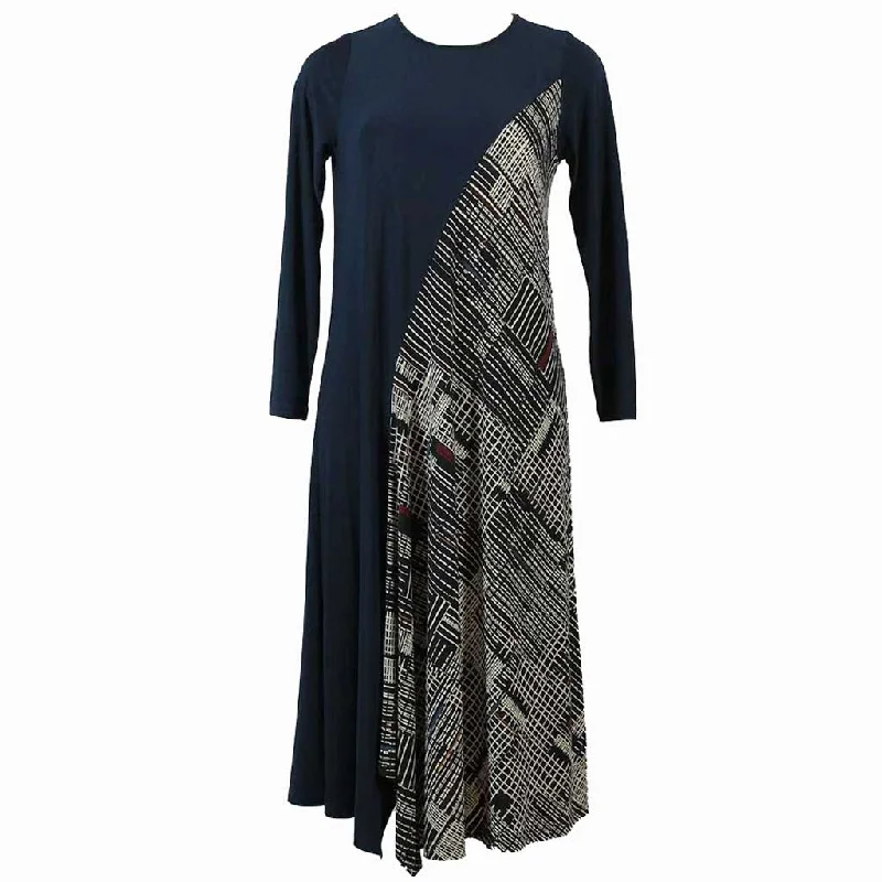 Comfy USA Striped Knit Dress