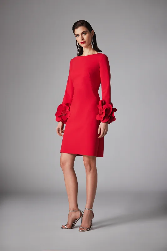 LONG SLEEVE JERSEY DRESS