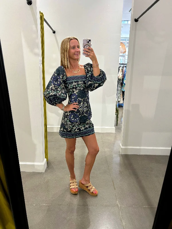 MONTAUK DRESS IN BOGATA SCARF