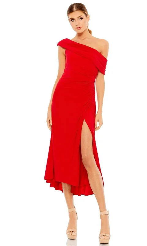 Ieena Duggal - 26484 Off Shoulder Ruched Prom Dress