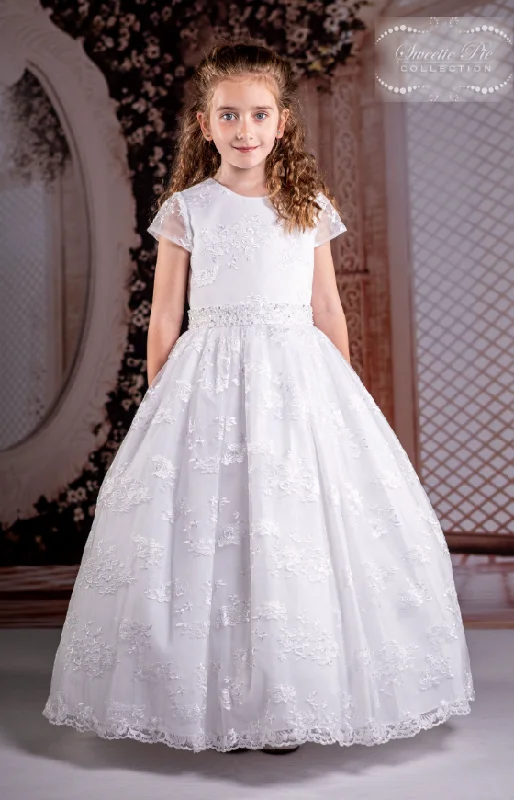 Sweetie Pie Collection - 4084X (Plus Sized) Long Communion Dress