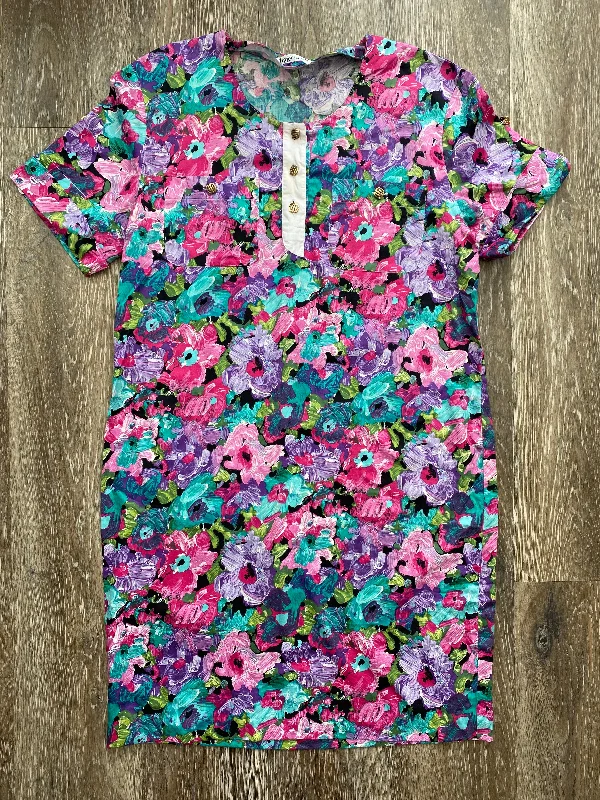 Floral arty dress