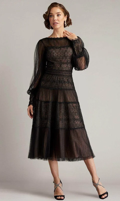 Tadashi Shoji CFW24593MD - Tea Length Lace Dress