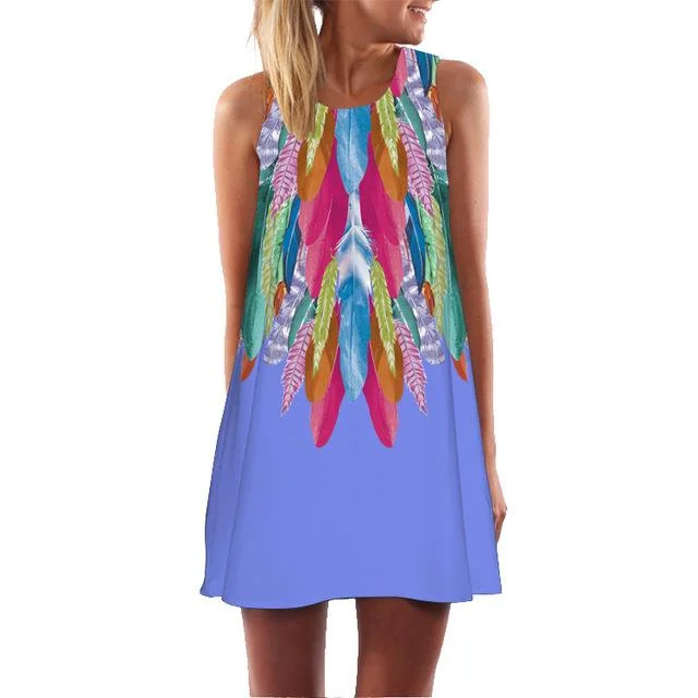 Blue Feather