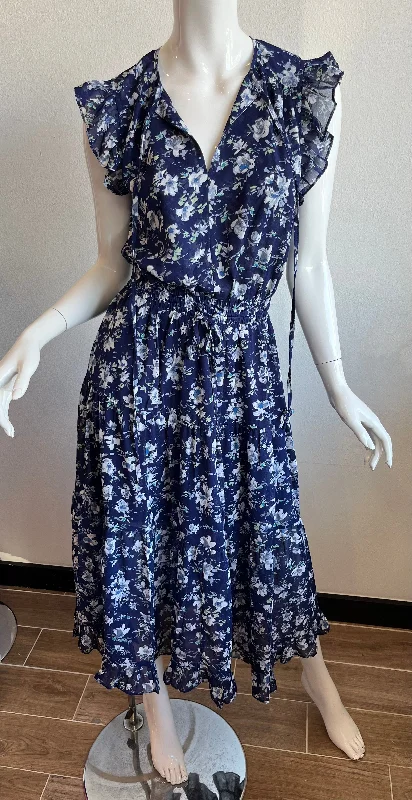 Pinch - Navy Floral Dress - Navy Floral
