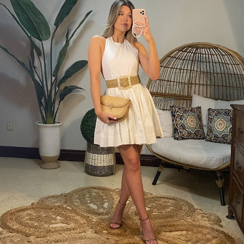 Bay Dress-White
