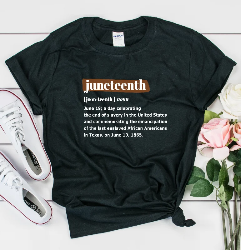 Juneteenth Definition Shirt – Unisex Shirt Trendy Floral Print Tee