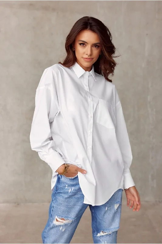 Long sleeve shirt Roco Fashion Classic Short Sleeve Tunic