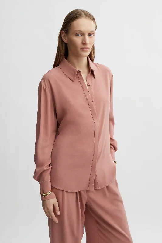 Thea Shirt Comfortable Short Sleeve Blouse