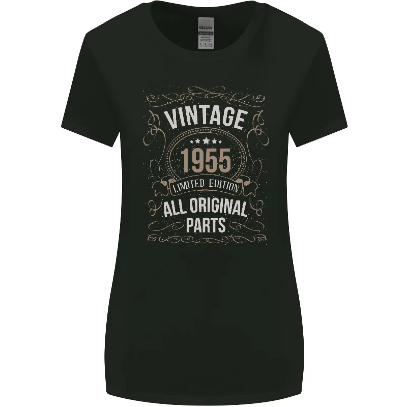 68th Birthday Limited Edition 1955 Womens Wider Cut T-Shirt Anti-Shrink Durable Soft 68th Birthday Limited Edition 1955 Womens Wider Cut T-Shirt Anti-Shrink Durable Soft
