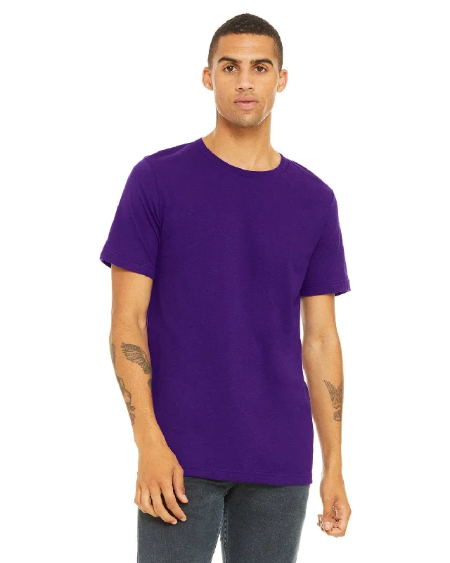 Bella+Canvas Unisex T-Shirt | Team Purple Fashionable Trendy Casual