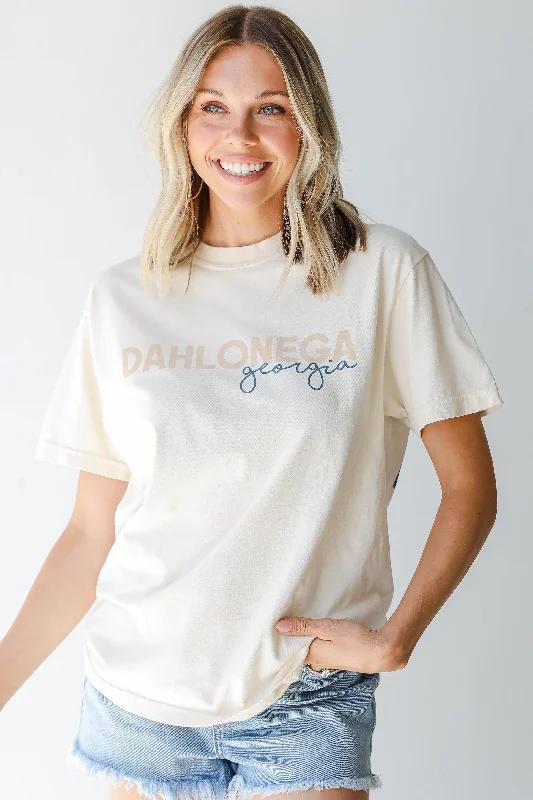 Dahlonega Georgia Mountain Tee Hooded Caped Shawl Collar