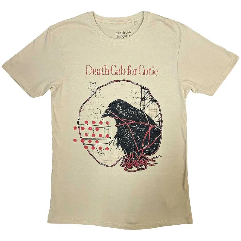 Death Cab for Cutie | Official Band T-Shirt | String Theory Thin T-Shirt Open Front Quick Dry