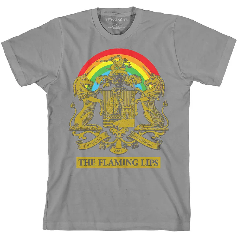 The Flaming Lips | Official Band T-Shirt | Virtuous Industrious Polka Dot Checkered Tartan The Flaming Lips | Official Band T-Shirt | Virtuous Industrious Polka Dot Checkered Tartan