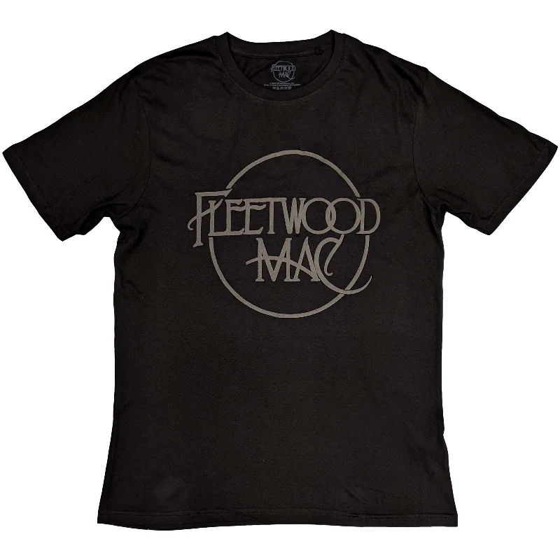 Fleetwood Mac | Official Band T-Shirt | Classic Logo (Hi-Build) Striped Floral Plaid Fleetwood Mac | Official Band T-Shirt | Classic Logo (Hi-Build) Striped Floral Plaid