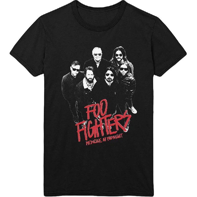 Foo Fighters | Official Band T-Shirt | Medicine At Midnight Photo Welt Pockets Slit Pockets Flap Pockets Foo Fighters | Official Band T-Shirt | Medicine At Midnight Photo Welt Pockets Slit Pockets Flap Pockets
