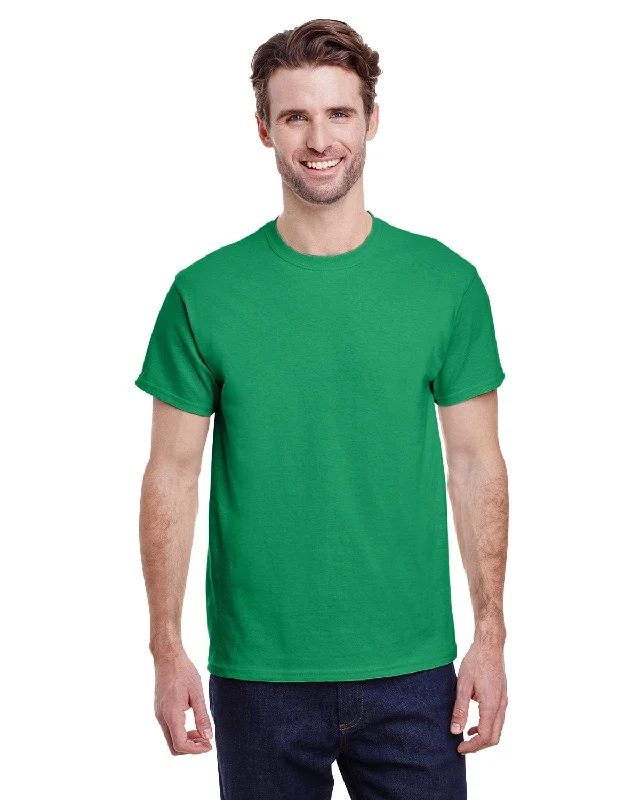 Gildan Heavy Cotton T-Shirt | Turf Green Modern Contemporary Chic