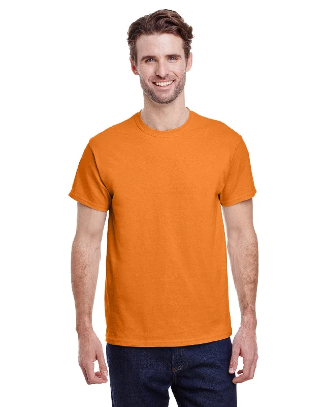 Gildan Ultra Cotton Heavyweight T-Shirt | Tangerine Cozy Warm Stylish