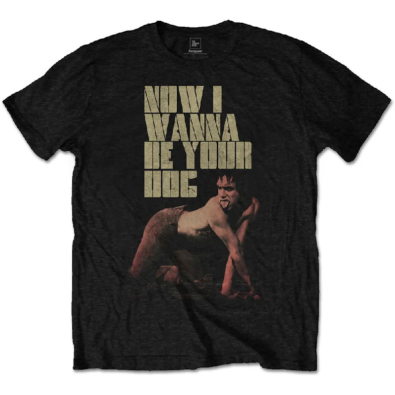 Iggy & The Stooges | Official Band T-Shirt | Wanna Be Your Dog Jersey Fabric Tulle Fabric Batik Fabric Iggy & The Stooges | Official Band T-Shirt | Wanna Be Your Dog Jersey Fabric Tulle Fabric Batik Fabric