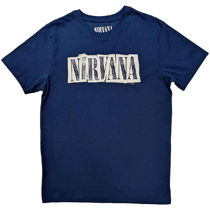 Nirvana | Official Band T-Shirt | Box Logo Zippered Buttoned Snapped