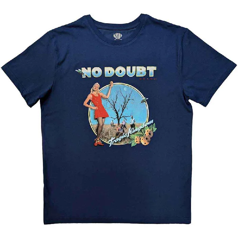 No Doubt | Official Band T-Shirt | Tragic Kingdom Collared T-Shirt Boat Neck A-Line