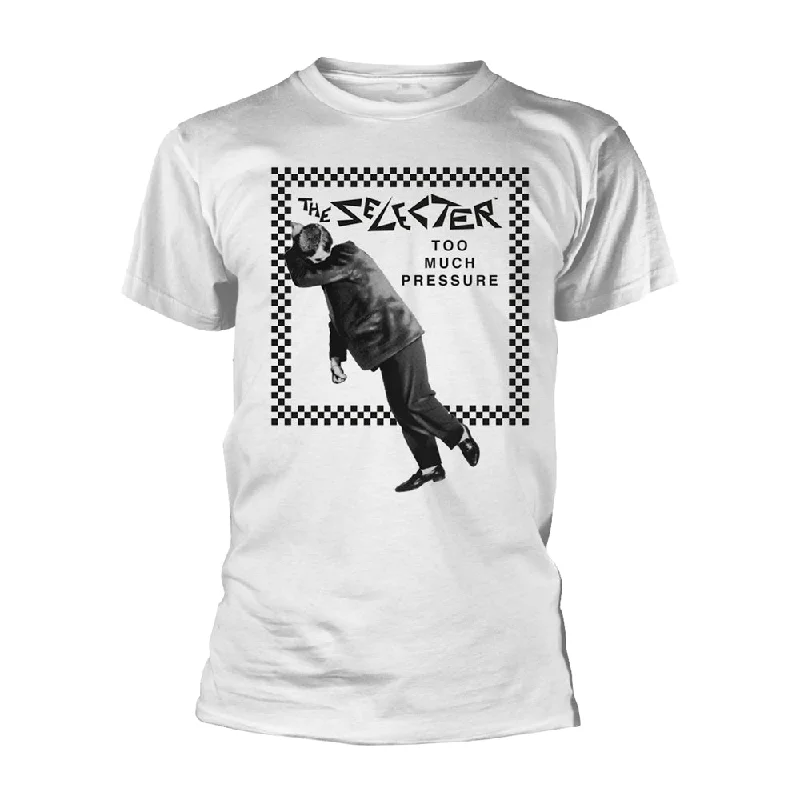 The Selecter Unisex T-shirt: Too Much Pressure Print Jacquard Patchwork
