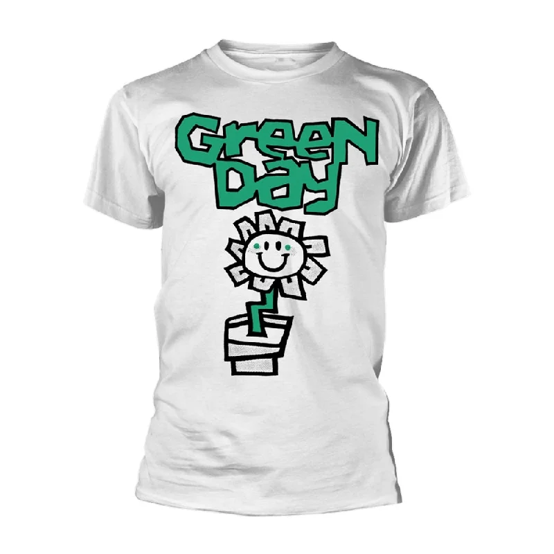 Green Day | Official Band T-shirt | Kerplunk (back print) Collared Crew Neck Turtle Neck