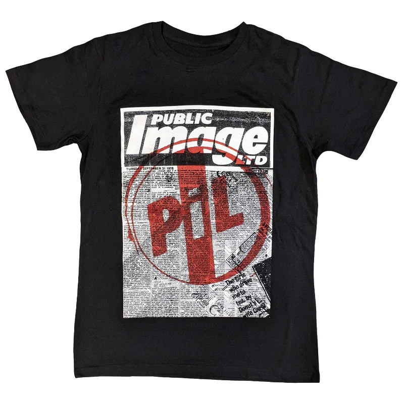 PIL (Public Image Ltd) | Official Band T-Shirt | Poster Cashmere Blend Cotton Blend Poly Blend PIL (Public Image Ltd) | Official Band T-Shirt | Poster Cashmere Blend Cotton Blend Poly Blend