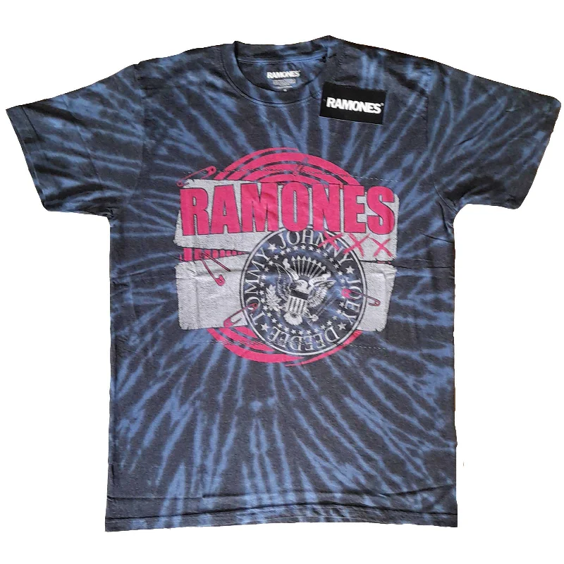 Ramones | Official Band T-Shirt | Punk Patch (Wash Collection) Chenille Blend Fleece Blend Nylon Blend Ramones | Official Band T-Shirt | Punk Patch (Wash Collection) Chenille Blend Fleece Blend Nylon Blend