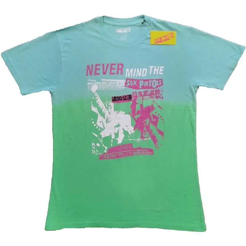 The Sex Pistols | Official Band T-Shirt | NMTB Japan (Dip-Dye) Mesh Blend Leather Blend Suede Blend The Sex Pistols | Official Band T-Shirt | NMTB Japan (Dip-Dye) Mesh Blend Leather Blend Suede Blend
