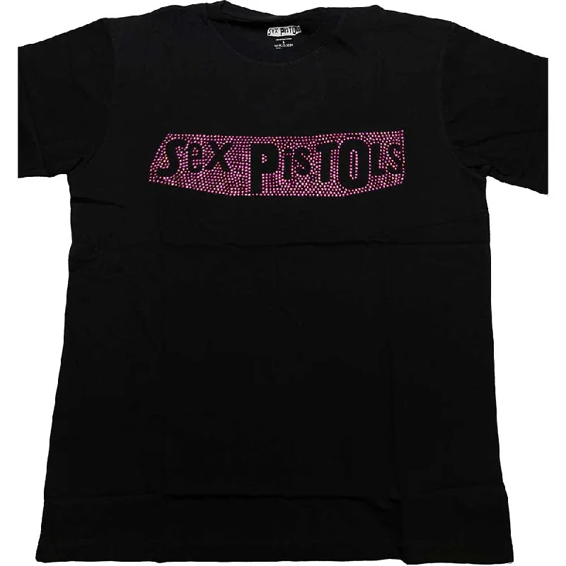 The Sex Pistols | Official Band T-Shirt | Logo (Diamante) Chenille Blend Fleece Blend Nylon Blend The Sex Pistols | Official Band T-Shirt | Logo (Diamante) Chenille Blend Fleece Blend Nylon Blend
