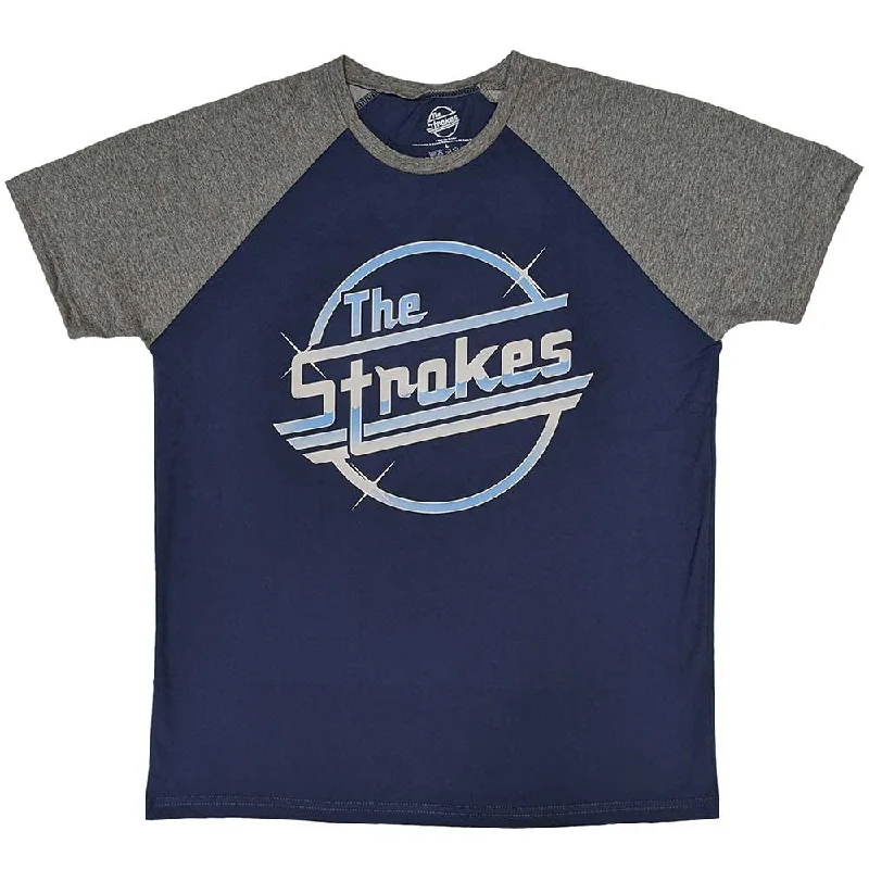 The Strokes | Official Band Raglan T-Shirt | OG Magna Fleece Nylon Spandex