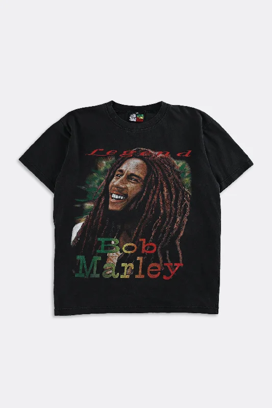 Vintage Bob Marley Tee Layered Multi-layer Single Layer