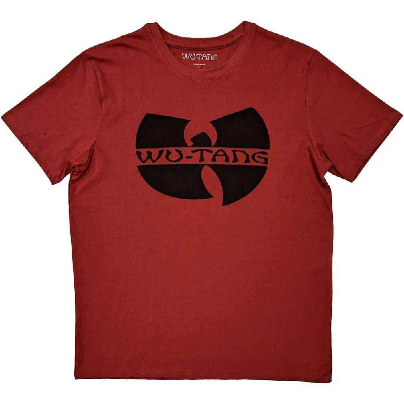 Wu-Tang Clan | Official Band T-Shirt | Logo Red Faux Fur Fabric Real Fur Fabric Shearling Fabric Wu-Tang Clan | Official Band T-Shirt | Logo Red Faux Fur Fabric Real Fur Fabric Shearling Fabric