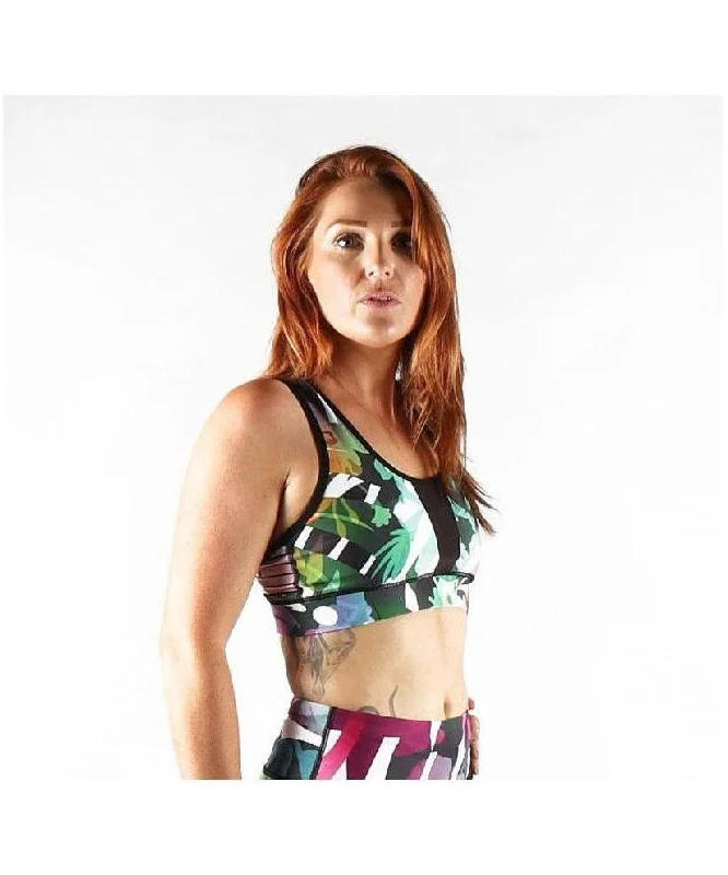 Combat Dollies Botanic Sports Bra Multi-Way Bra Design