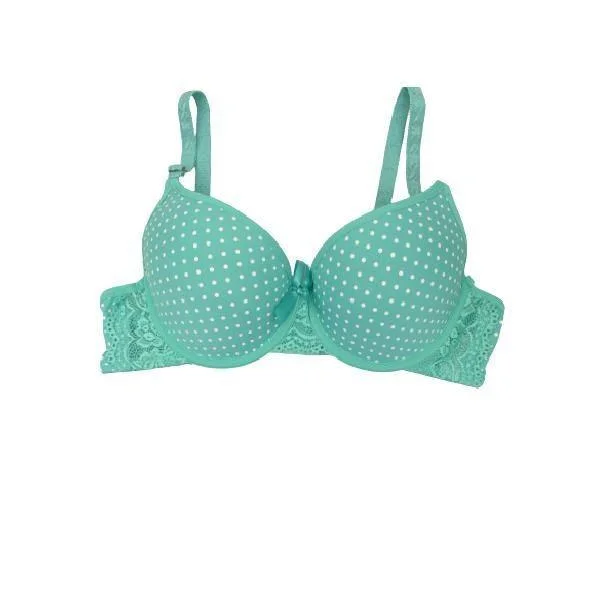 Polka Dots Demi Bra Fashion Bra online in Pakistan Seamless Sports Bra