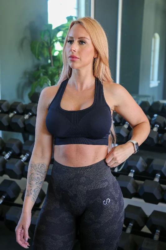 Seamless Bra |  Black Sexy Lace Bralette