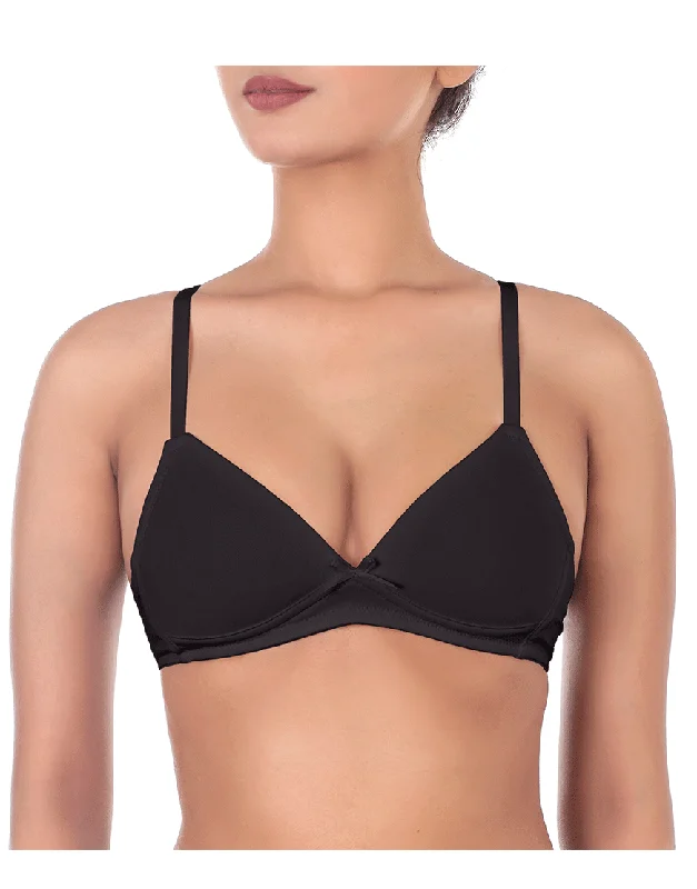 Teenager's Microfiber Wire-free Bra Seamless Fit Bra