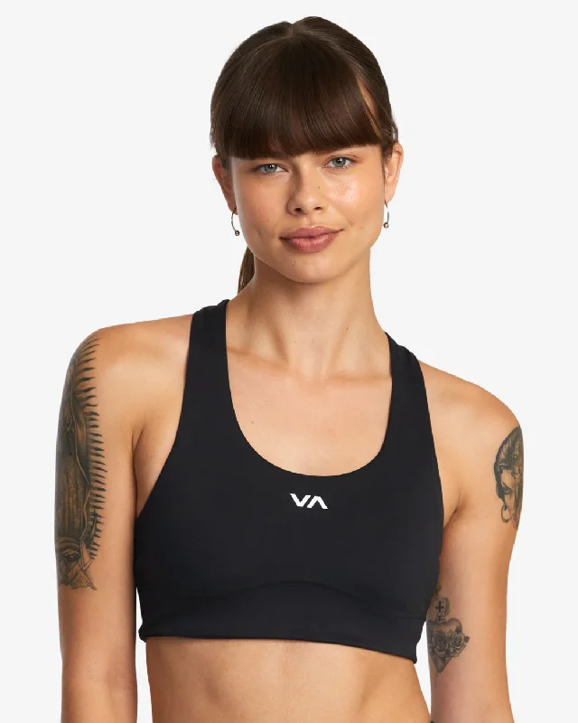 VA Essential Mid II Bra - Black Comfortable Lounge Bra