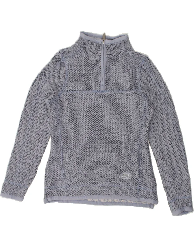 WEIRD FISH Womens Zip Neck Sweatshirt Jumper UK 10 Small Grey Cotton Hoodie with Magnetic Closure Innovative Modern WEIRD FISH Womens Zip Neck Sweatshirt Jumper UK 10 Small Grey Cotton Hoodie with Magnetic Closure Innovative Modern