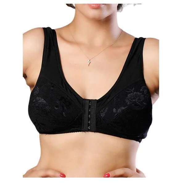 Front Open Post Surgical Bra Comfortable Active Bra