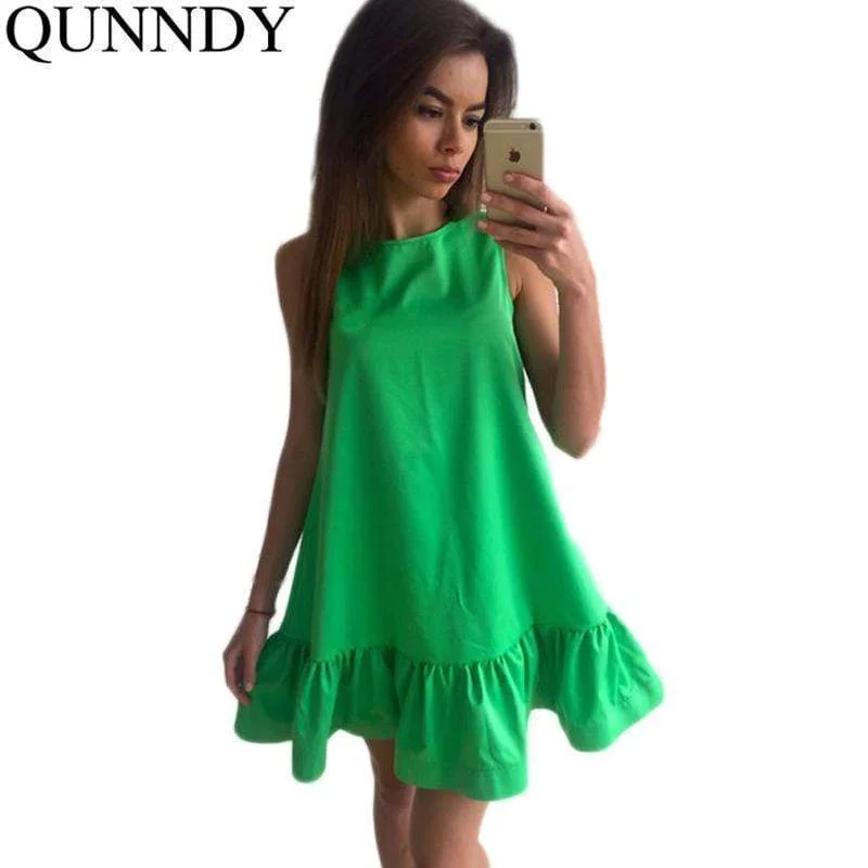 Dresses For Women Summer Sleeveless Casual Cocktail Mini Dress Fashionable Party Mini Dress