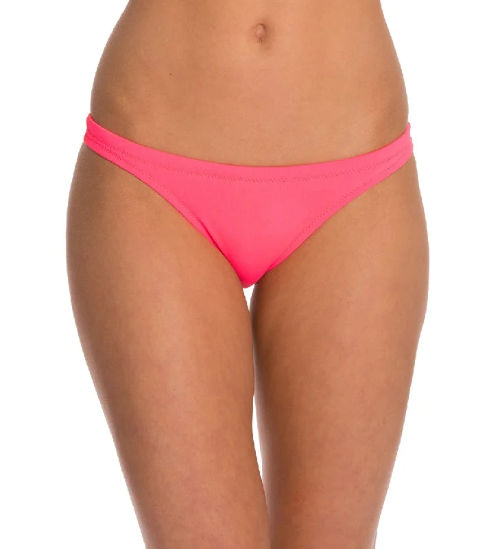 Speedo Solid Lo-Rise Swimsuit Bottom Blaze Solid Color Swimsuit