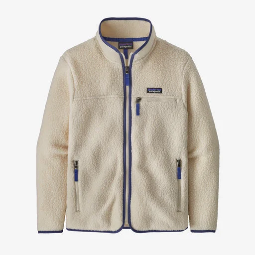 Patagonia W Retro Pile Jacket Natural Mesh Jacket Canvas Jacket Denim Jacket