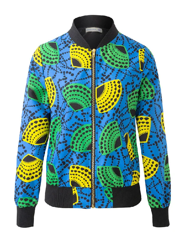 African Ankara Print Blue Jacket For unisex Oversized Jacket Tailored Jacket Straight Jacket African Ankara Print Blue Jacket For unisex Oversized Jacket Tailored Jacket Straight Jacket