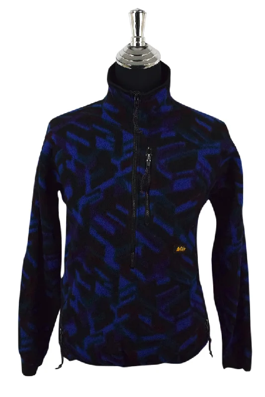 Multicoloured Fleece Jacket Belted Jacket Elasticated Jacket Padded Jacket
