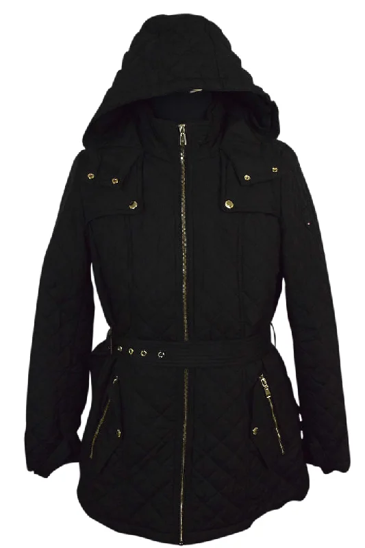 Tommy Hilfiger Brand Quilted Jacket Oversized Jacket Tailored Jacket Straight Jacket Tommy Hilfiger Brand Quilted Jacket Oversized Jacket Tailored Jacket Straight Jacket